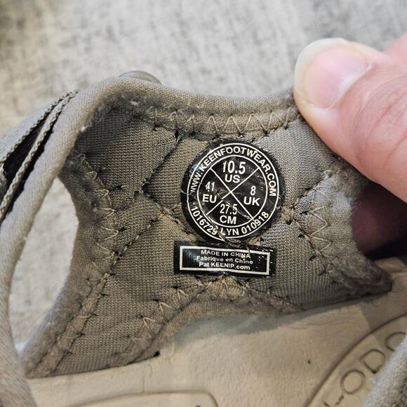 Keen Rose Sandals Women’s 10.5 Gray Water Hiking Sport Strap Outdoor Trail - Picture 8 of 10